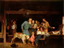 Ofena, the Shop-keeper 1865, (1965). Creator: Nikolay Koshelev