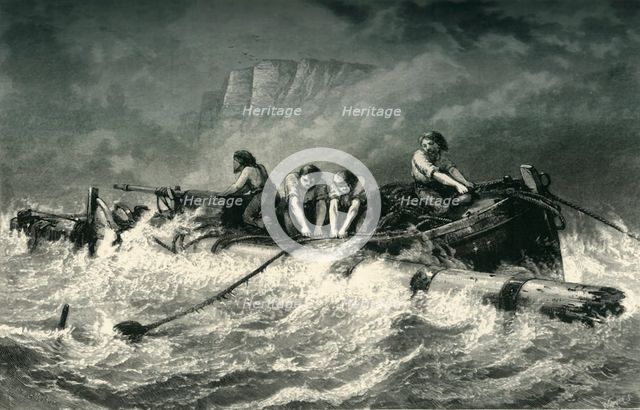 'Off Beachy Head', c1870.