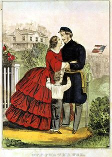 Off for the War Artist: Currier and Ives