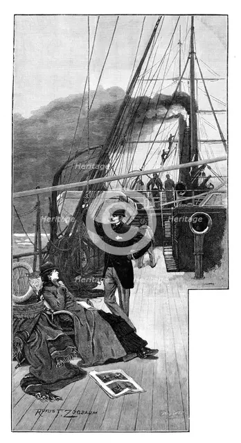 Off For A Holiday, 1883. Creator: Eugène Froment.