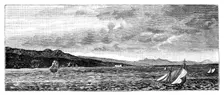 Off the coast of Asia Minor, c1900