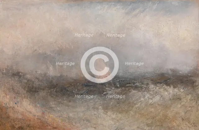 Off the Nore, between 1840 and 1845. Creator: JMW Turner.