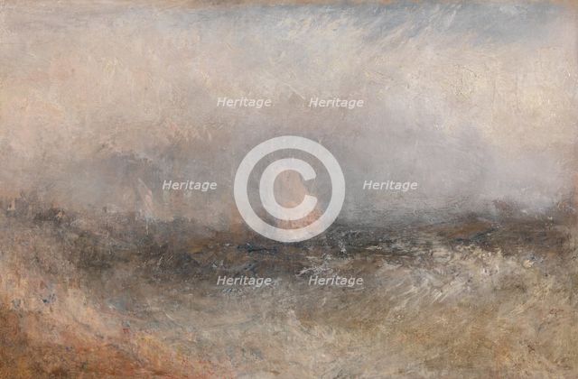 Off the Nore, between 1840 and 1845. Creator: JMW Turner.