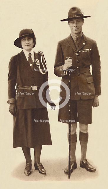 'Off to a Rally of Scouts and Guides', c1931 (1937). Artist: Unknown.