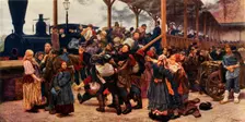 Off to the War 1880, (1965). Creator: Konstantin Savitsky