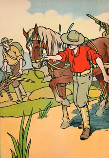Off to the Gold-Fields 1912. Artist: Charles Robinson