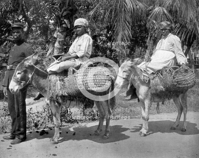 'Off to the jail', Jamaica, c1905.Artist: Adolphe Duperly & Son