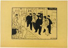 Off to the Jug, 1893, published 1894. Creator: Félix Vallotton