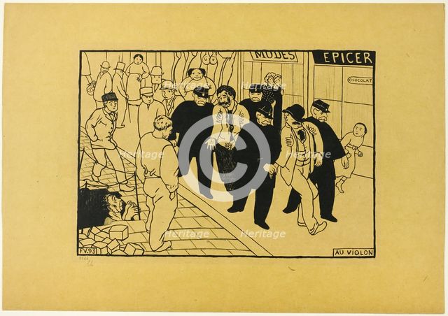 Off to the Jug, 1893, published 1894. Creator: Félix Vallotton.