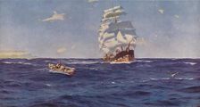 Off Valparaiso, 1899, (1938). Artist: J Greig Pirie
