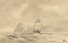 Off Whitby, n.d. Creator: Edward William Cooke