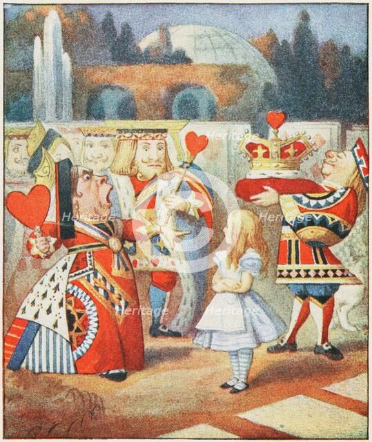 Off With His Head!, 1911. Creator: Tenniel, Sir John (1820-1914).