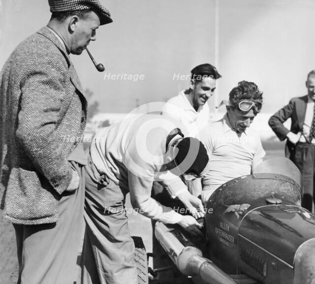 Offenhauser midget racing car, (c1930s?). Artist: Unknown