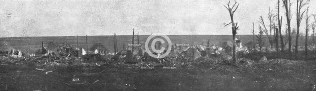'Offensive en Artois; La lisiere Ouest de Souchez, apres les combats de fin septembre 1915', (1924). Creator: Unknown.