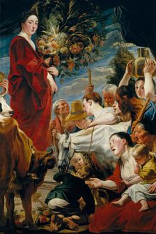 Offering to Ceres, c1619. Creator: Jacob Jordaens I