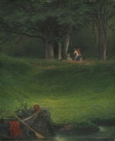 Offering to the God Pan, 1855. Creator: Paul Delaroche (French, 1797-1856)