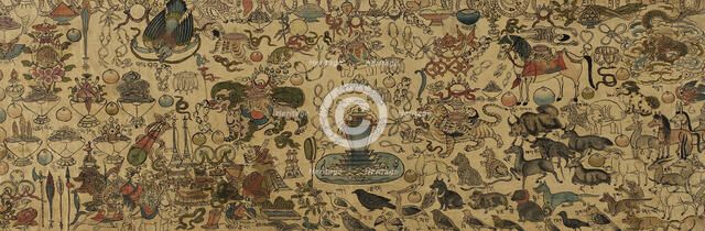 Offerings to Mahakala, c19th century. Creator: Anon.