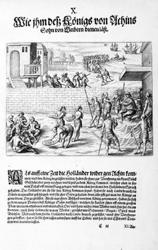 Offerings to the King, 1606. Creator: Theodor de Bry