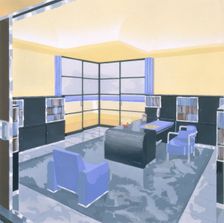 Office, 1920s. Creator: Jacques Meistermann (fl.1920)