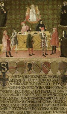Office of the Tax Administration (Biccherna) of Siena, 1451-1452. Creator: Anon