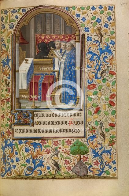 Office of the Dead; Book of Hours, about 1466-1470. Creator: Master of Jacques of Luxembourg.