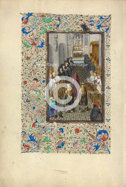 Office of the Dead; Llangattock Hours, 1450s. Creator: Master of the Llangattock Hours.