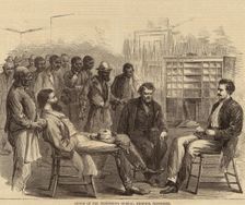 Office of the Freedmen's Bureau, Memphis, Tennessee, 1866. Creator: Unknown