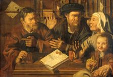 "Office of the Notary (Intendant's Office), c.1629. Creator: Jan Woutersz Stap