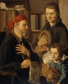 Office of the Steward, c.1636. Creator: Jan Woutersz Stap