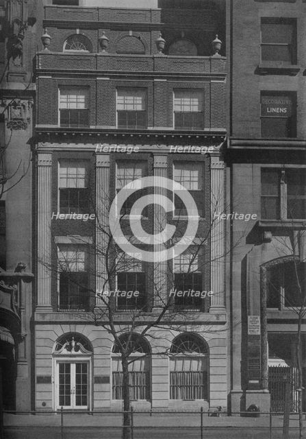 Office building for Clarence Whitman & Sons, Inc, New York, 1925. Artist: Unknown.