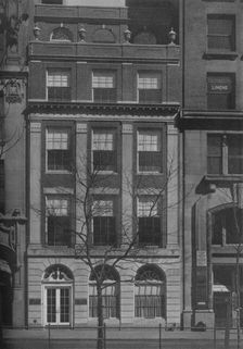 Office building for Clarence Whitman & Sons, Inc, New York, 1925
