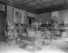 Office in Senator Philander Knox house, Washington, D.C., between 1890 and 1950. Creator: Frances Benjamin Johnston