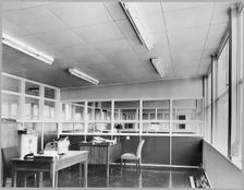 Office space, Chester-le-Street, County Durham, 1956-1969. Creator: Phillipson and Son