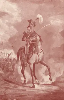 Officer, 9th Lancers c1825 (1909). Artist: Henry Thomas Alken
