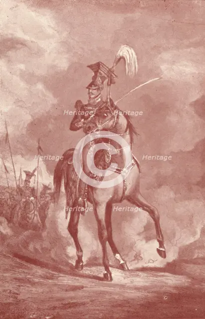 'Officer, 9th Lancers', c1825 (1909). Artist: Henry Thomas Alken.