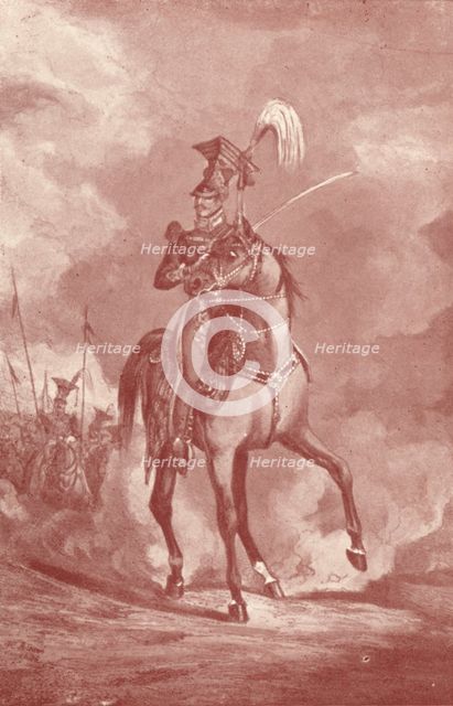'Officer, 9th Lancers', c1825 (1909). Artist: Henry Thomas Alken.