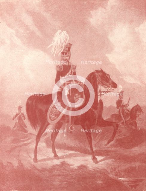 'Officer, 13th Light Dragoons', c1820-1870, (1909). Creator: John Harris the Younger.