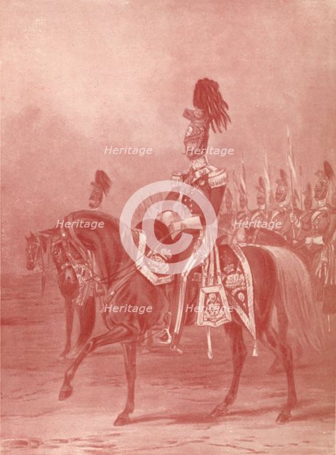 'Officer, Bombay Lancers', c1820-1870, (1909). Creator: John Harris the Younger.