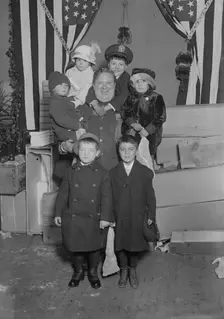 Officer Eugene Cahill at Police Xmas, between c1915 and c1920. Creator: Bain News Service
