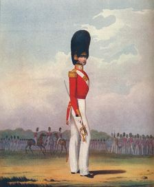 Officer, Grenadier Guards 19th century (1909). Artists: Ralph Nevill, L Mansion, S Eschauzier