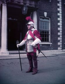 Officer, Honourable Artillery Company, London, c1955. Creator: Arthur Charles Kirby Ware