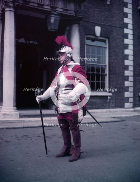 Officer, Honourable Artillery Company, London, c1955. Creator: Arthur Charles Kirby Ware.