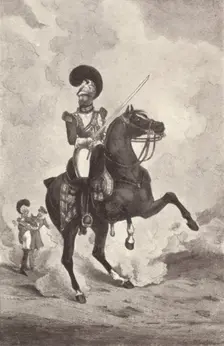 Officer, Life Guards 1909. Artist: Henry Thomas Alken