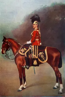 Officer of the 16th Lancers 1900. Creator: Gregory & Co