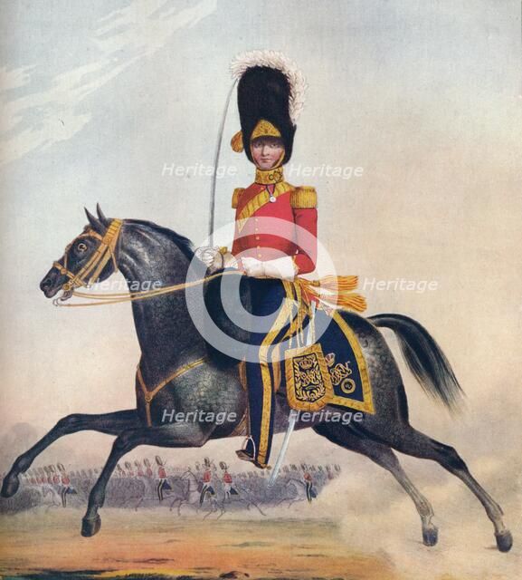 Officer of the 2nd (R. N. Brit.) Dragoons, c1833. (1914). Artist: Unknown