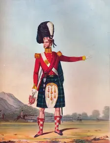 Officer of the 92nd Highland Regiment of Foot, c1833. (1914)