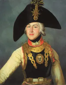 Officer of the Life Guards Cavalry Regiment, 1797-1799. Artist: Anonymous