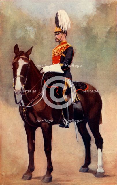 'Officer of the Ninth Lancers', 1900. Creator: Unknown.