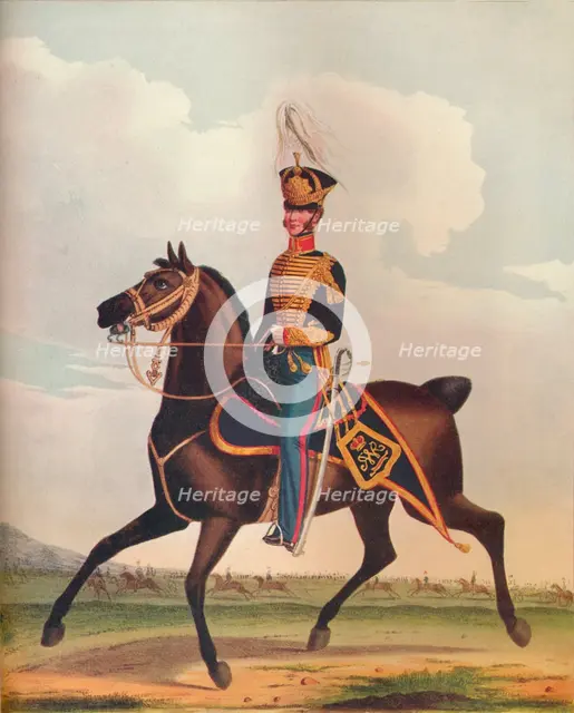 Officer of the Royal Artillery (Horse Brigade), c1833. (1914). Artist: Unknown