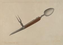 Officer's Mess Knife, c. 1938. Creator: Vincent P. Rosel